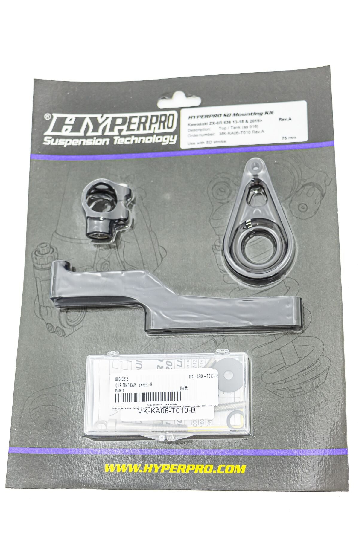Steering Damper Mounting Kit