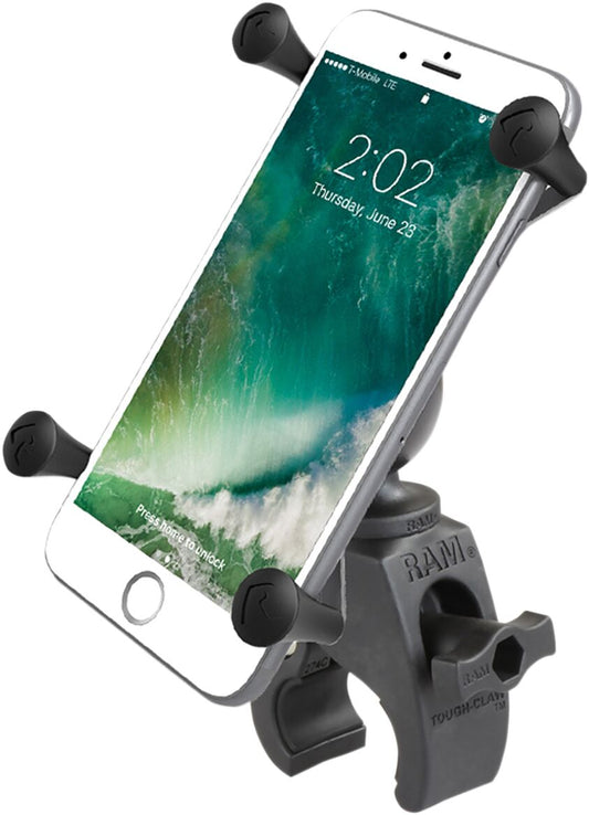 Image of Tough-Clawâ„¢ Mount with Universal X-GripÂ® Cradle by RAM MOUNTS.