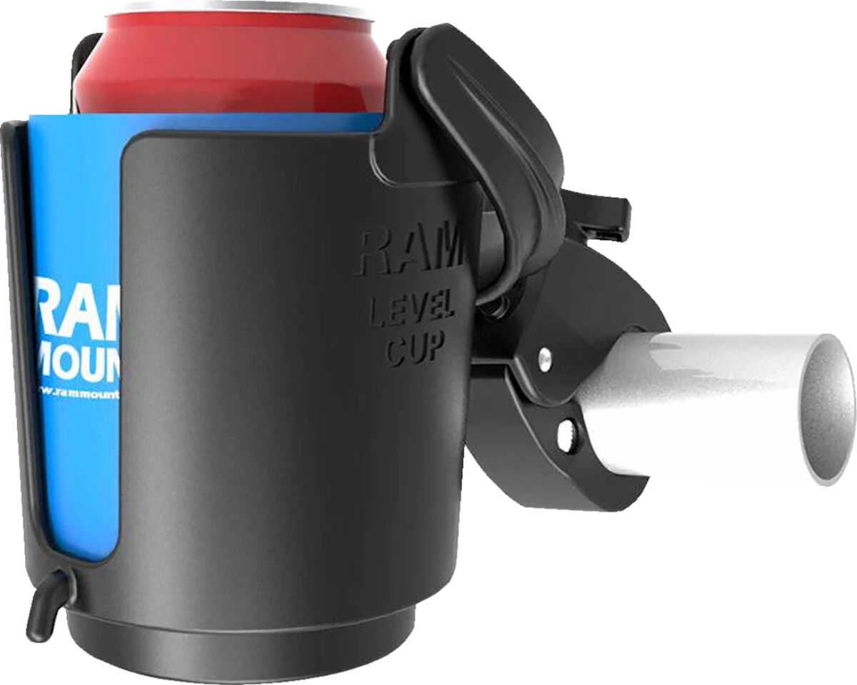 Image of RAM® Tough-Claw™ Mount with Level Cup™ Drink Holder by RAM MOUNTS.