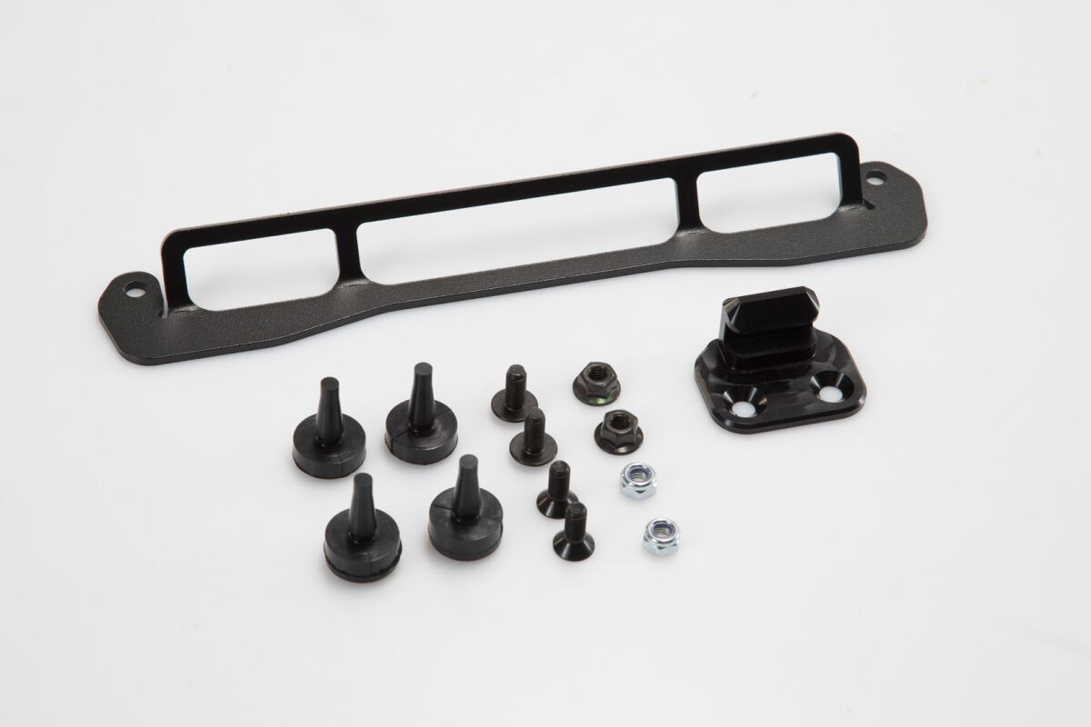 SW-Motech Adapterarm-Kit Schwarz für Adventure-Gepäckträger