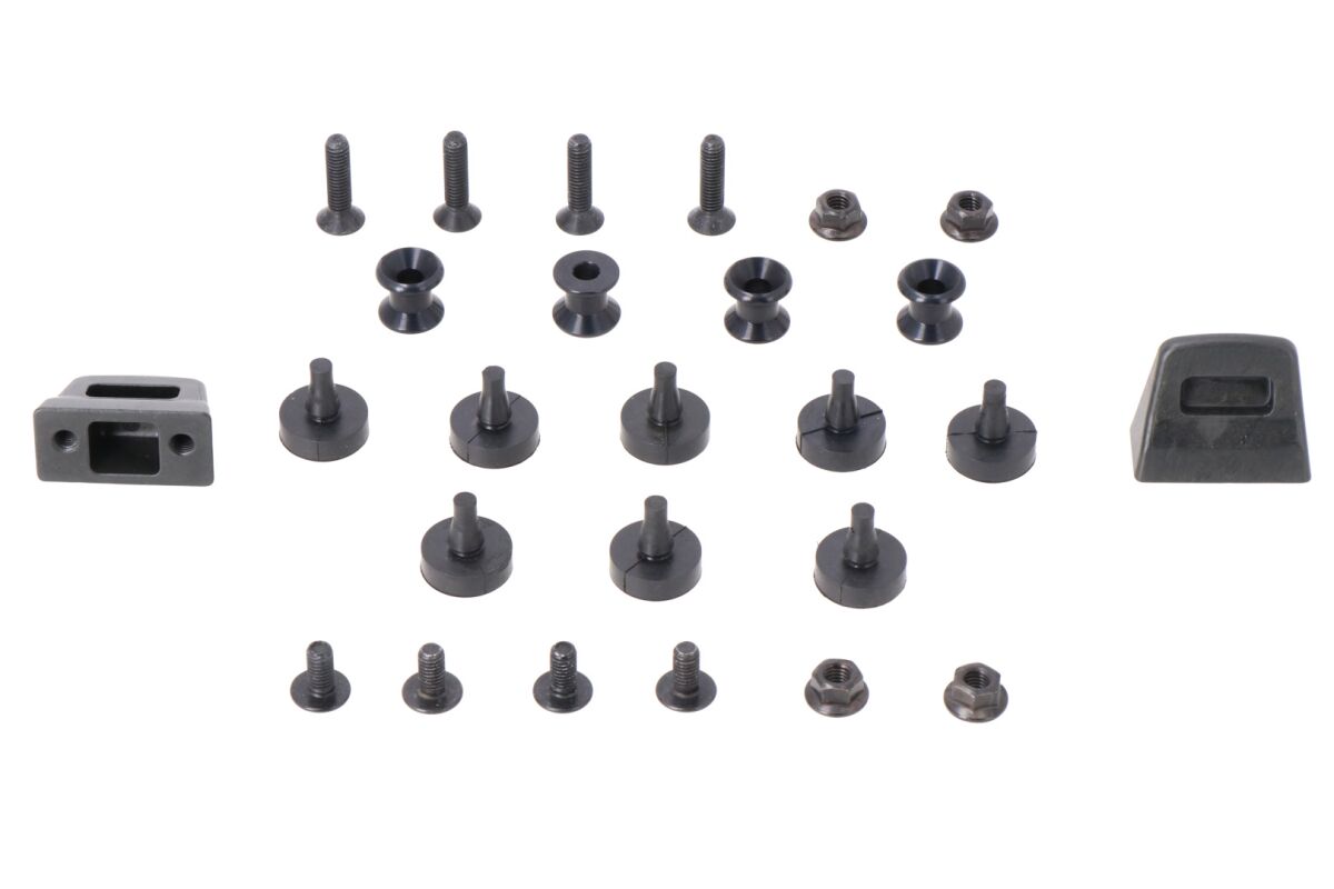 SW-Motech Adapter kit for PRO side carrier For Givi MonoKey for attaching 2 cases