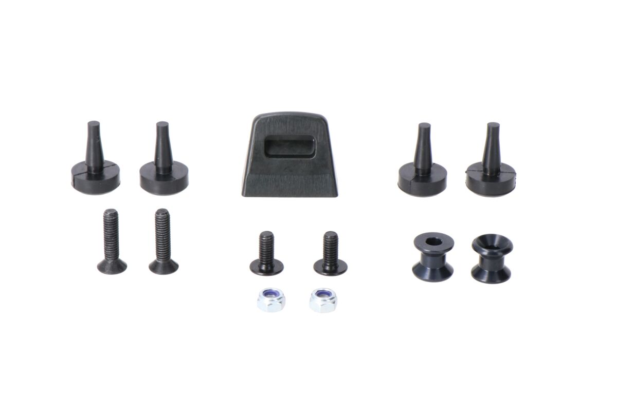 SW-Motech Adapter kit for ADVENTURE-RACK For Givi/Kappa Monokey Black