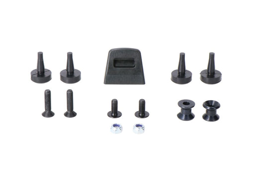 SW-Motech Adapter kit for ADVENTURE-RACK For Givi/Kappa Monokey Black
