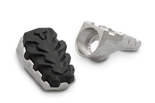 SW-Motech Evolution Footrest Kit Black / Silver