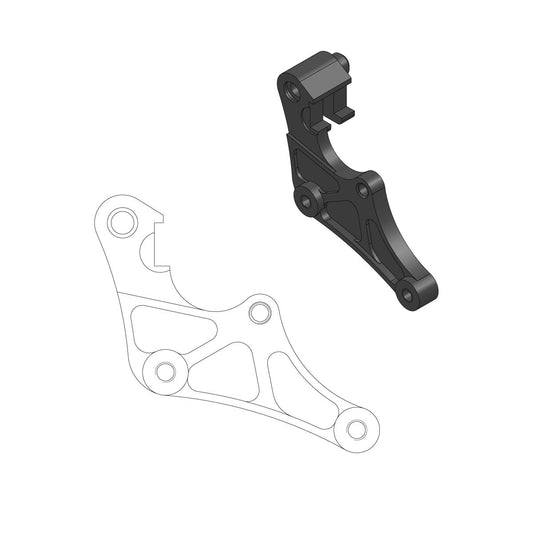 Supermoto Street Rotor Adapter Bracket