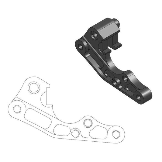 Relocation Bracket for OEM Caliper