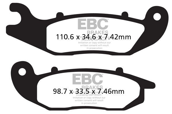 TT Sport Carbon Fusion Brake Pads