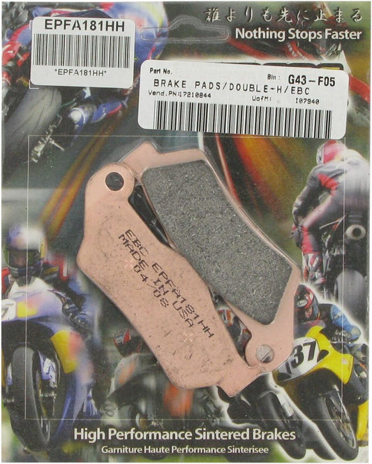 Extreme Performance Sintered "EPFA" Brake Pads