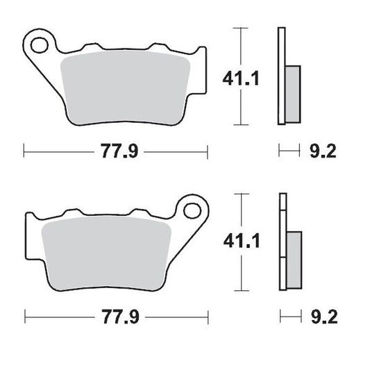 Racing GP SinterPRO Offroad Brake Pads