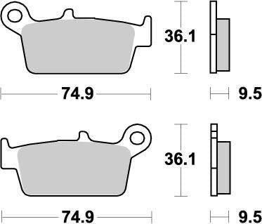 Nitro Brake Pads