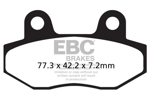 SFA-HH Series Sindered Scooter Brake Pads