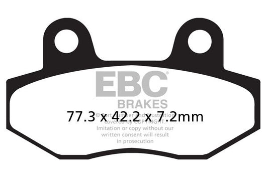 SFA-HH Series Sindered Scooter Brake Pads