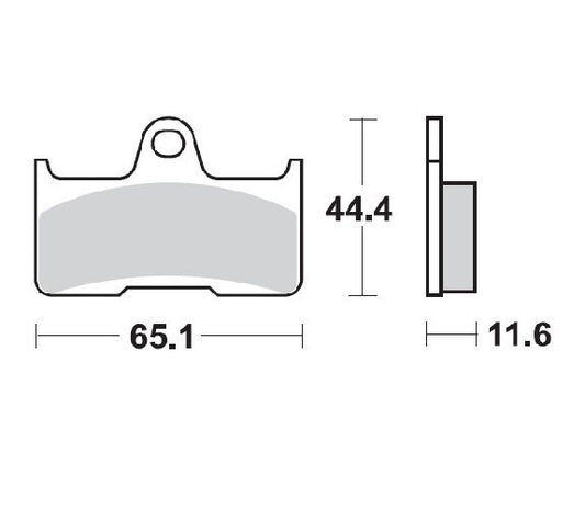 Nitro ATV Brake Pads