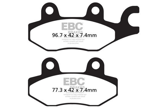 FA-HH Series Sindered Brake Pads