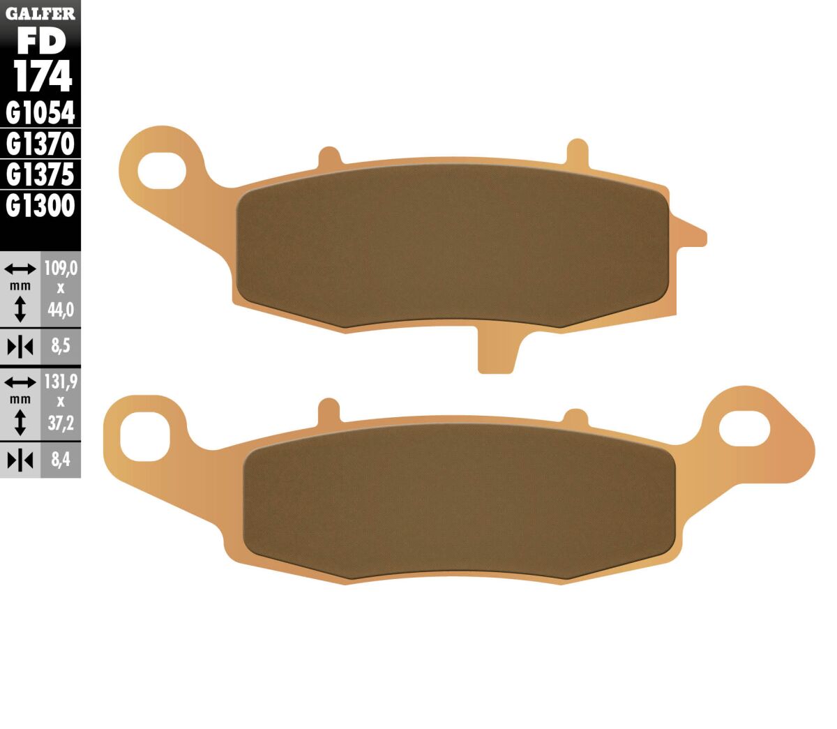 HH Sintered Brake Pads