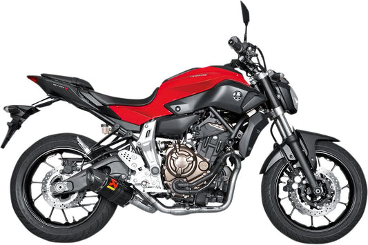 Complete Exhaust Akrapovic Yamaha MT-07 2023 Carbon