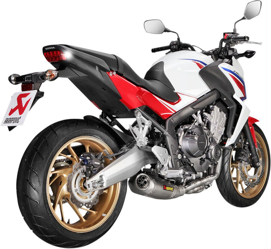 Akrapovic complete exhaust approved titanium Honda CBR650F /ABS 2014-2018