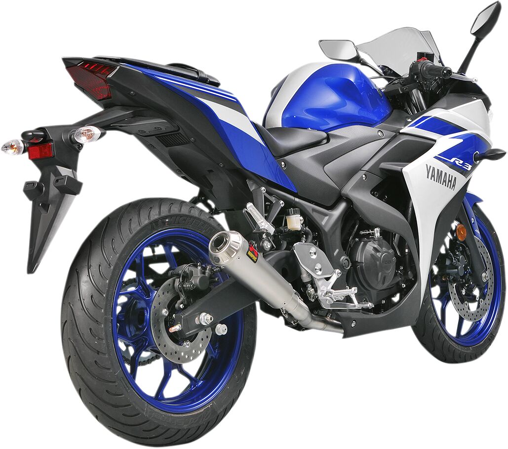 Akrapovic Exhaust Titanium Full System Yamaha YZF-R3 2015-2021