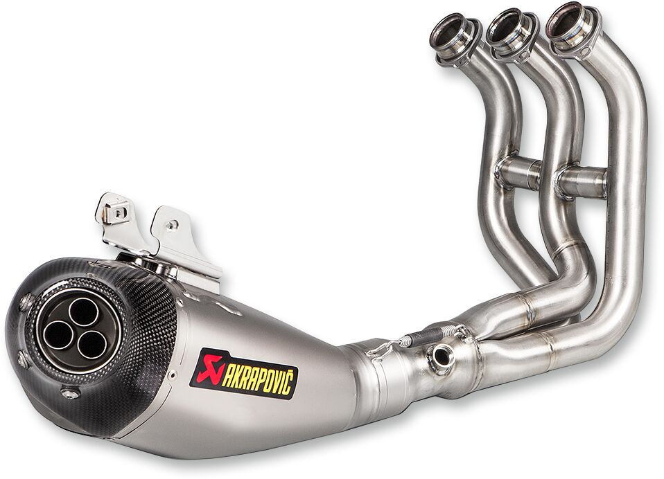 Akrapovic Exhaust System Silver SS For Yamaha XSR 900 ABS 14-21