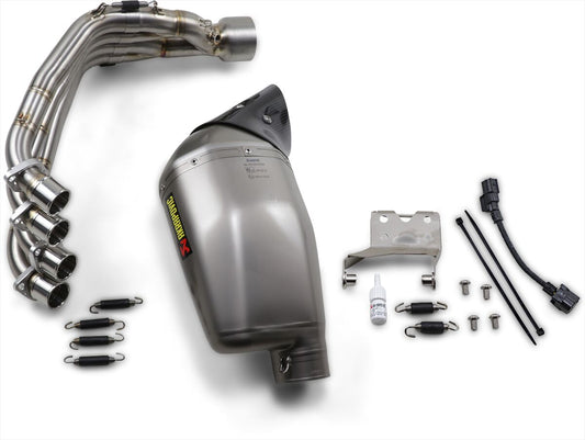 Honda CB650F 2017-2021 Akrapovic Titanium Silencer Complete 4-1 System
