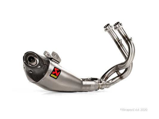 Akrapovic Exhaust Titanium Racing Line (Road Legal) Kawasaki Ninja 650 2017-2023
