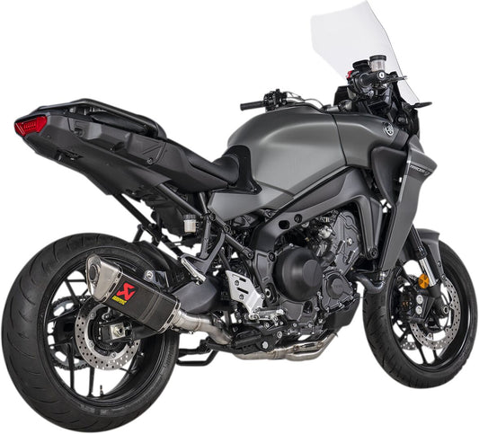 Complete Akrapovic Racing Carbon Exhaust for Yamaha 900 Tracer 9 GT 2021-2024