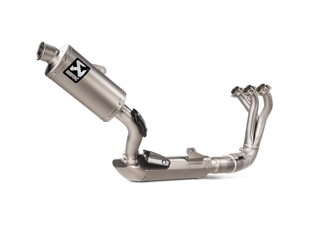 Akrapovic complete exhaust approved titanium Yamaha XSR900 2022-2023