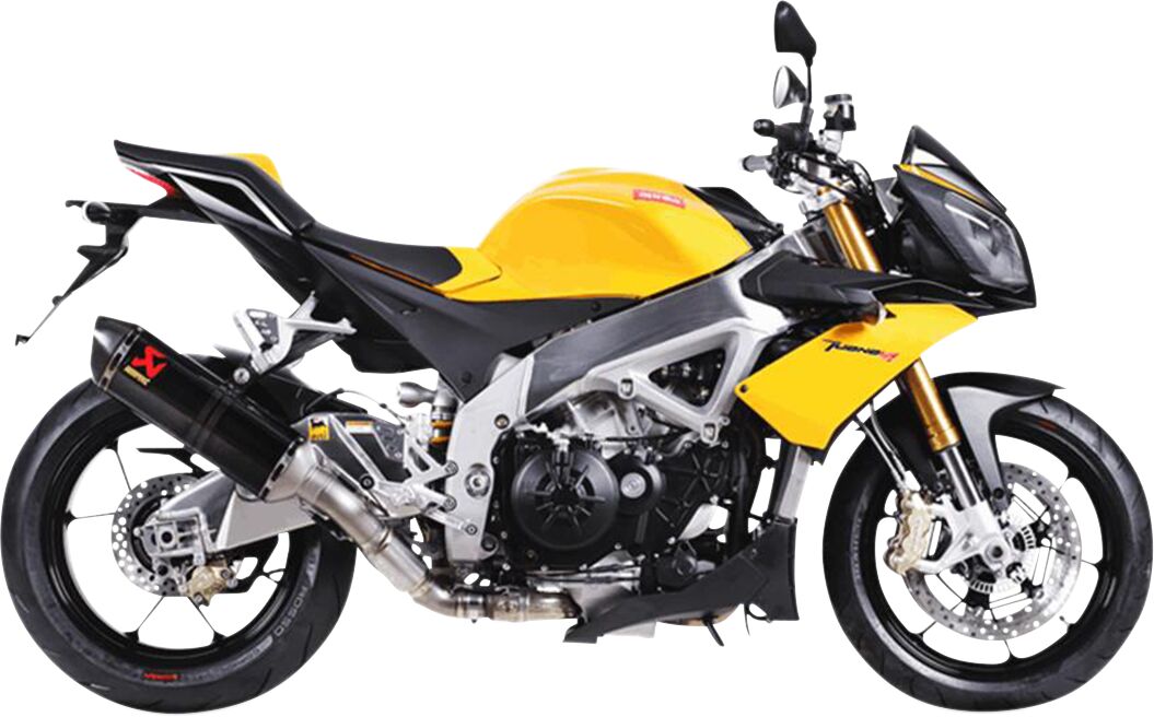 AKRAPOVIC MUFFLER Aprilia TUONO V4 2016 CARBON