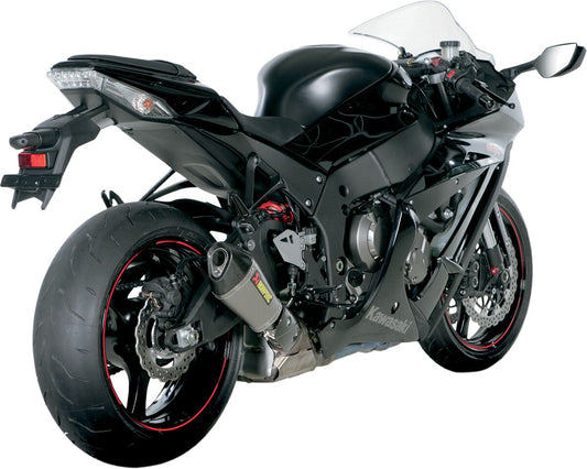 Akrapovic Exhaust Titanium Slip-On (Road Legal) Kawasaki ZX-10 R 2011-2015