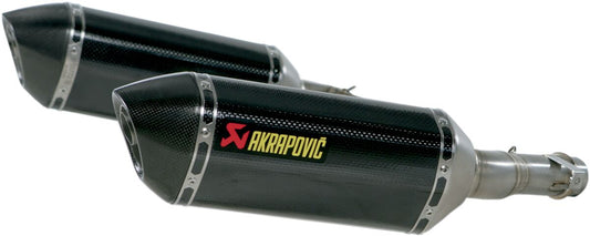 Akrapovic Carbon Fibre Line Silencers For Kawasaki Z 1000 SX Ninja 2011-2013