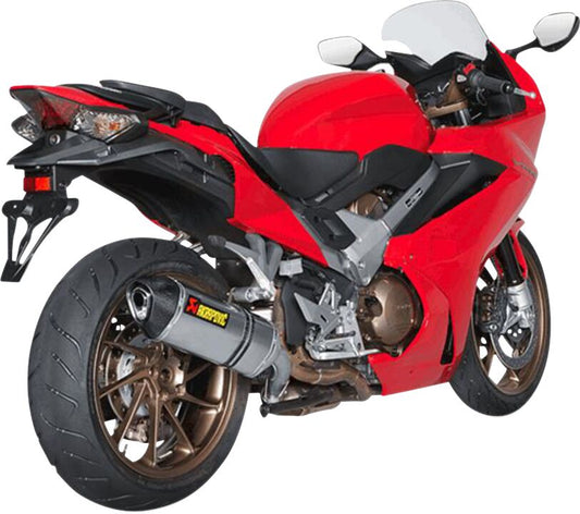 Akrapovic Titanium Slip On Exhaust Can Honda VFR800 2014-2016