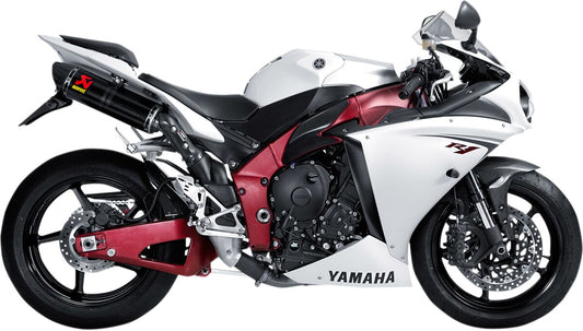 Akrapovic Rear Silencer Slip On Yamaha YZF-R1 Model 2009 - 2014
