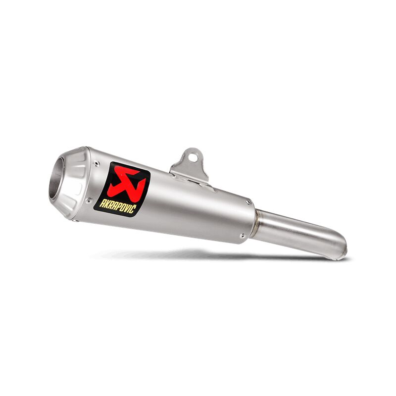 Akrapovic Exhaust Titanium Slip-On Kawasaki 125 Ninja 2019 - 2024