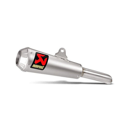Akrapovic Exhaust Titanium Slip-On Kawasaki 125 Ninja 2019 - 2024
