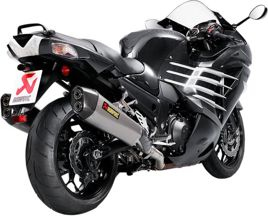 Akrapovic Exhaust Titanium Slip-On Kawasaki ZZR 1400 2012-2020