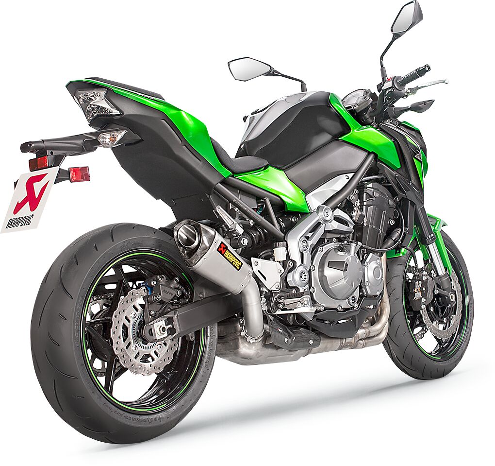 Akrapovic Exhaust Titanium Slip-On Kawasaki Z 900 2017-2019