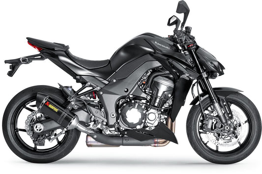 Akrapovic Exhaust Carbon Black Slip-on Kawasaki Z 1000 2014-2020
