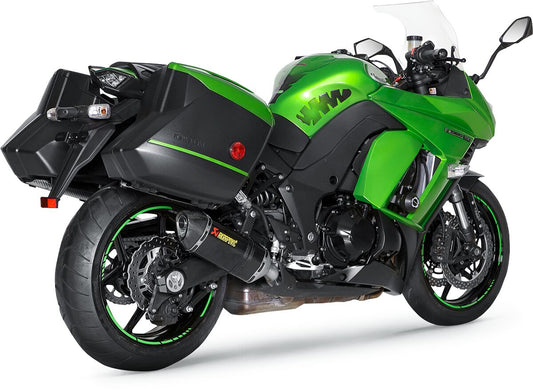 Akrapovic Exhaust Carbon Black Slip-On Kawasaki Versys 1000 2012-2018