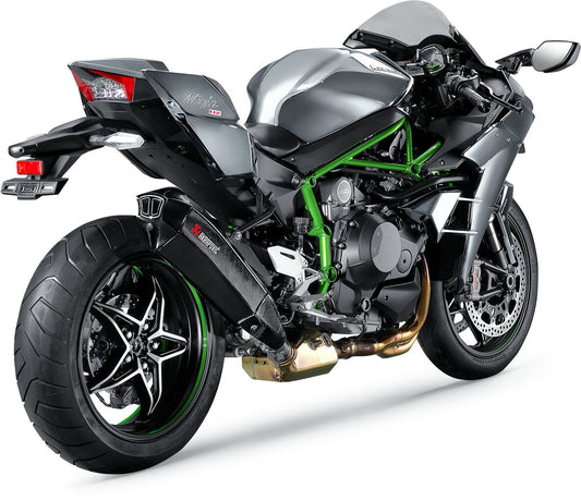 Akrapovic Exhaust Carbon Fibre Slip-On Kawasaki Ninja H2 2015-2020