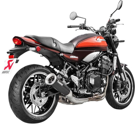 Akrapovic Slip-On Terminal Titanium Black for Kawasaki 900 Z RS CAFE 2018-2024