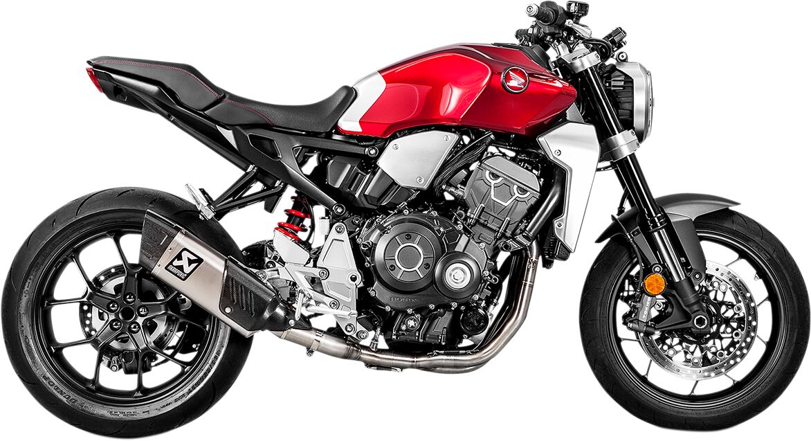 Akrapovic Exhaust Titanium Slip-On (Road Legal) Honda CB 1000 R 2018 - 2024