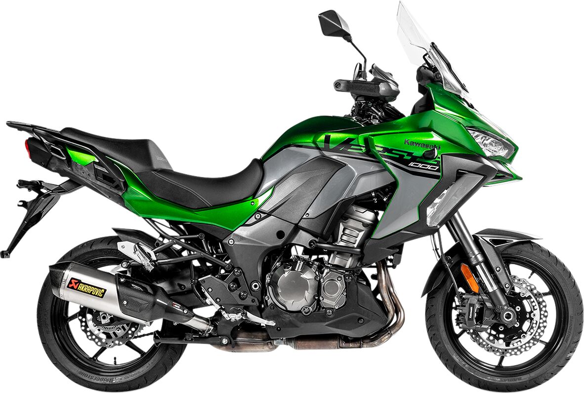 Akrapovic Titanium Slip-On Terminal for Kawasaki 1000 KLZ VERSYS 2019-2024