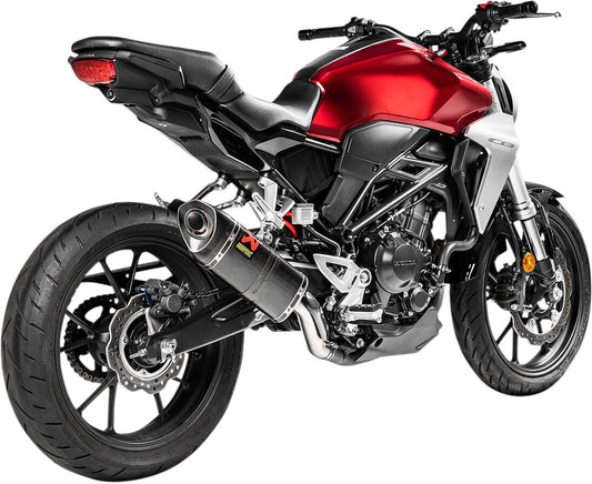 Akrapovic Carbon Fibre Line Silencer For Honda CB 300 R 2018-2023