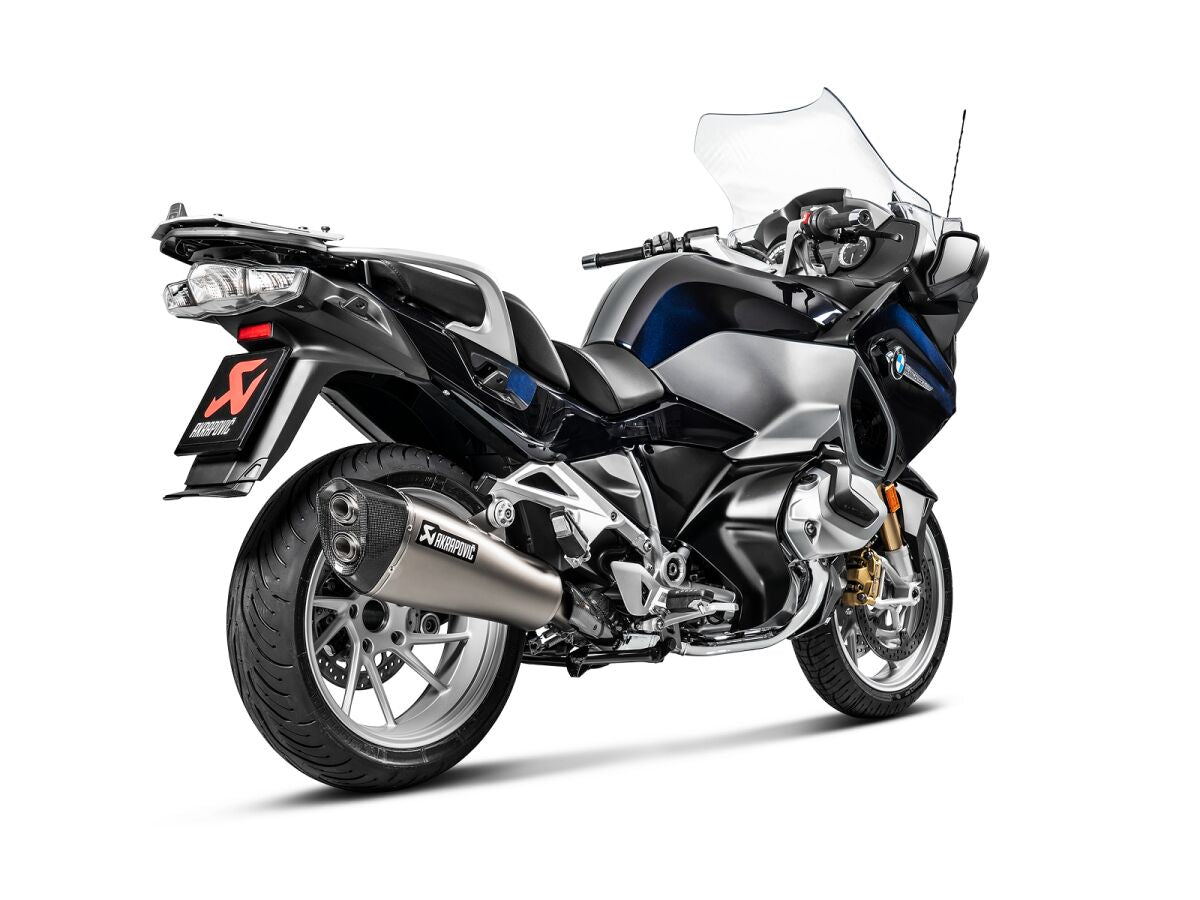 Akrapovic Exhaust Titanium Slip-On (Road Legal) BMW R 1250 RT 2019 - 2024