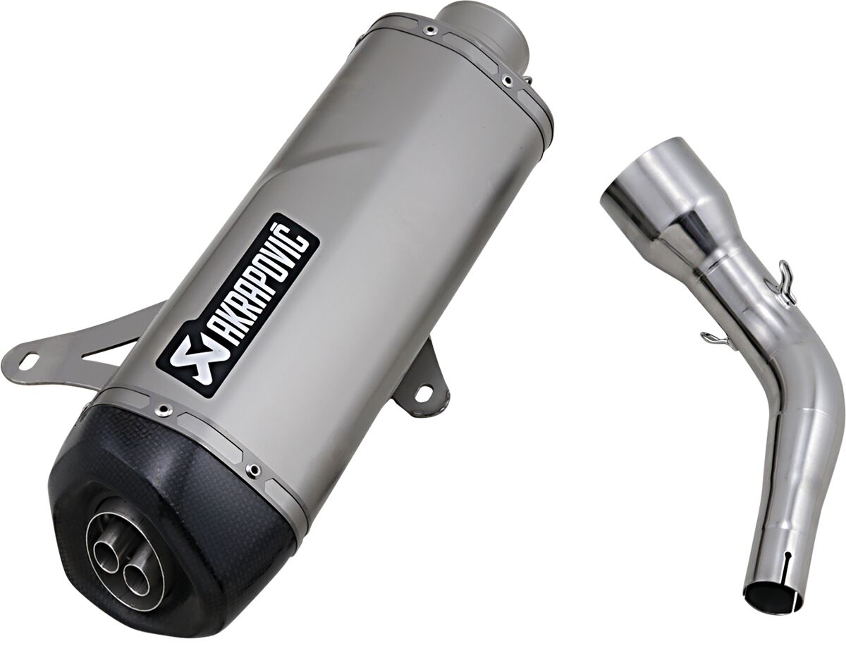 Akrapovic Stainless Steel Line Scooter Silencer For Vespa GTS 125 I.E. 2010-2016