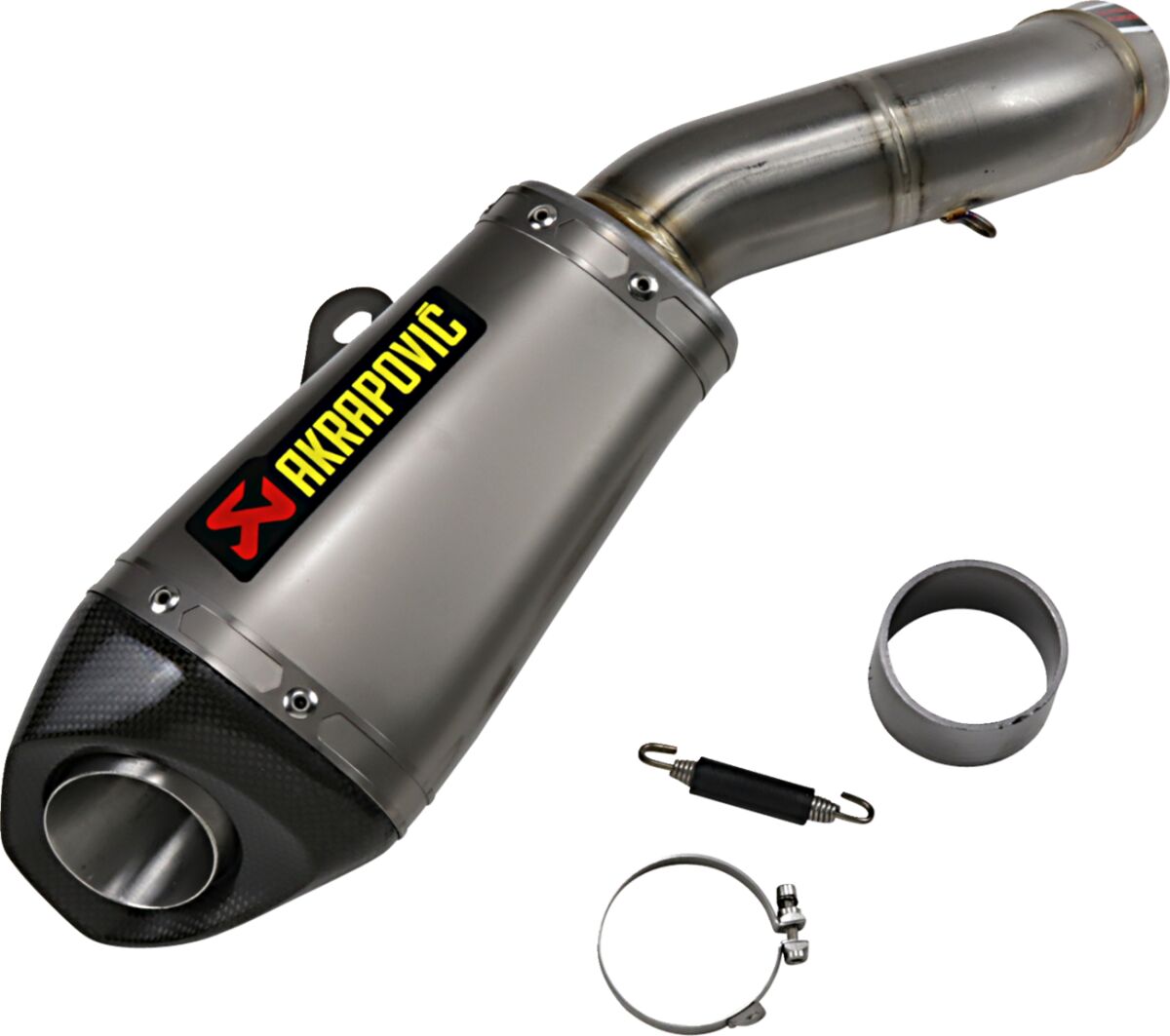 Akrapovic Titanium Slip-On Muffler for Kawasaki 900 Z900 2020-2024