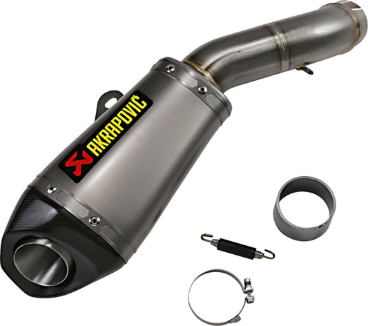 Akrapovic Titanium Slip-On Muffler for Kawasaki 900 Z900 2020-2024