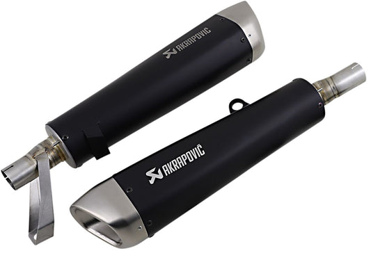 Akrapovic Triumph Street Twin 900 2017 Exhaust Motorcycle 2 Slip-On Titan Black  Akrapovic Triumph Street Twin 900 2017 Exhaust Motorcycle 2 Slip-On Titan Black