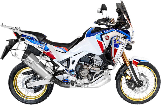 LEOVINCE 15302 EXHAUST TERMINAL LV-12 STAINLESS STEEL HONDA CRF1100L AFRICA TWIN 2020-2023