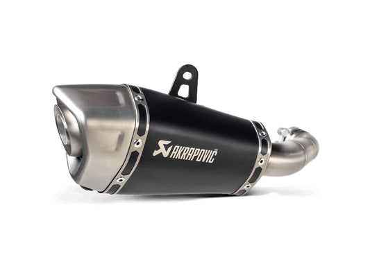 Akrapovic Exhaust Slip On Black Race Titanium Honda Grom 125 MSX125 2021-2025